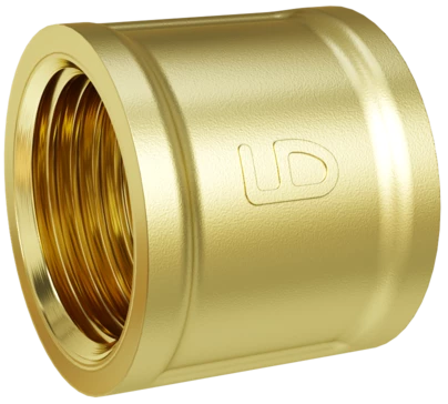 Муфта резьбовая DN40 В 1.1/2 латунь