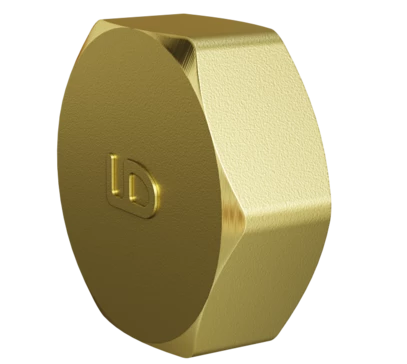 Заглушка LD Pride DN50 (2") ВР латунь