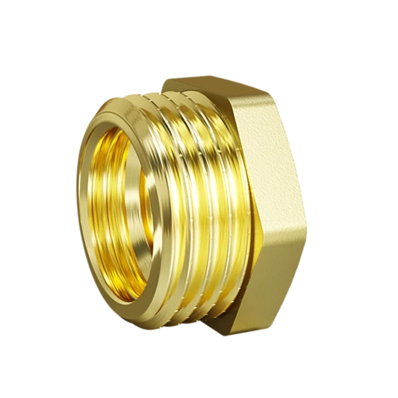 Футорка LD Pride DN 50х40 (2"НР х 1 1/2" ВР) латунь