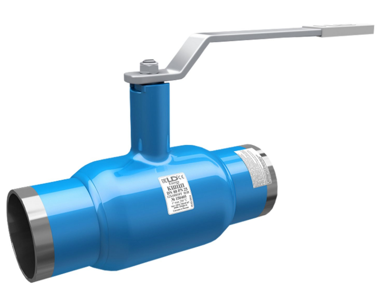 Кран шаровой LD под приварку ст.09г2с Ду100 Ру25 купить с доставкой по РФ