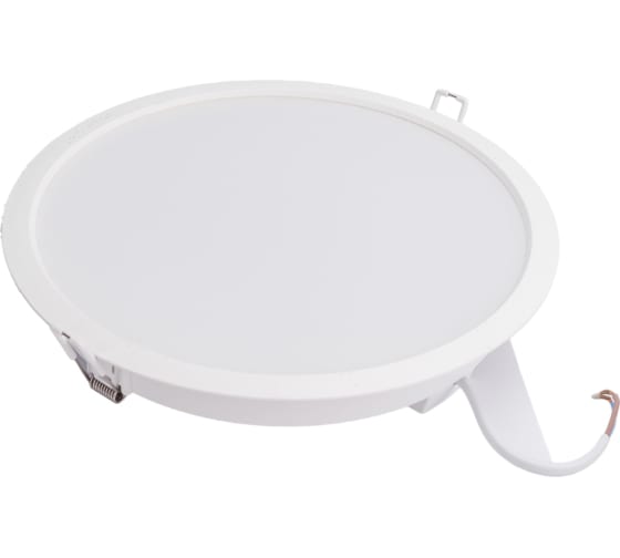 Светильник светодиодный LEDVANCE Eco Class Downlight DL 840 WT 24Вт 4000К IP44 2280лм ДВО даунлайт круглый встраиваемый ультратонкий купить с доставкой по РФ