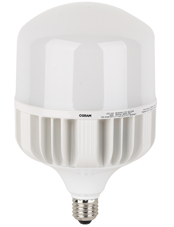 Лампа светодиодная Ledvance OSRAM LED HW T, 10000лм, 100Вт, 4000К нейтральный белый свет E27/E40, колба T, 200 градусов