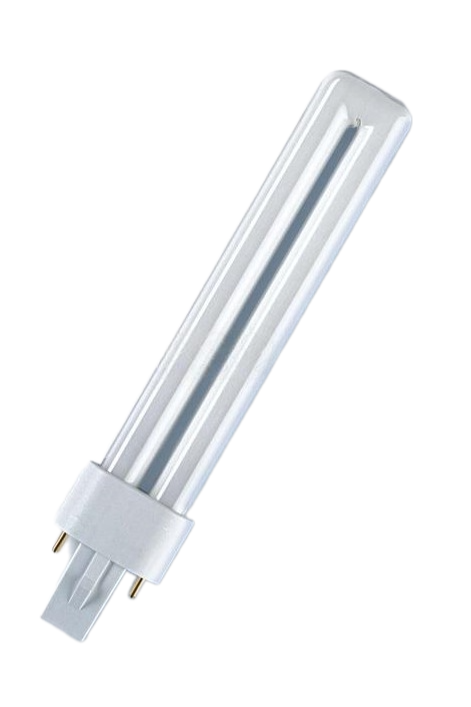 Лампа люминесцентная компактная Ledvance DULUX S 11Вт/827 G23 OSRAM купить с доставкой по РФ