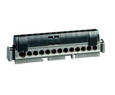 Клеммник Legrand 1х6-25+16х1.5-16мм.кв черный