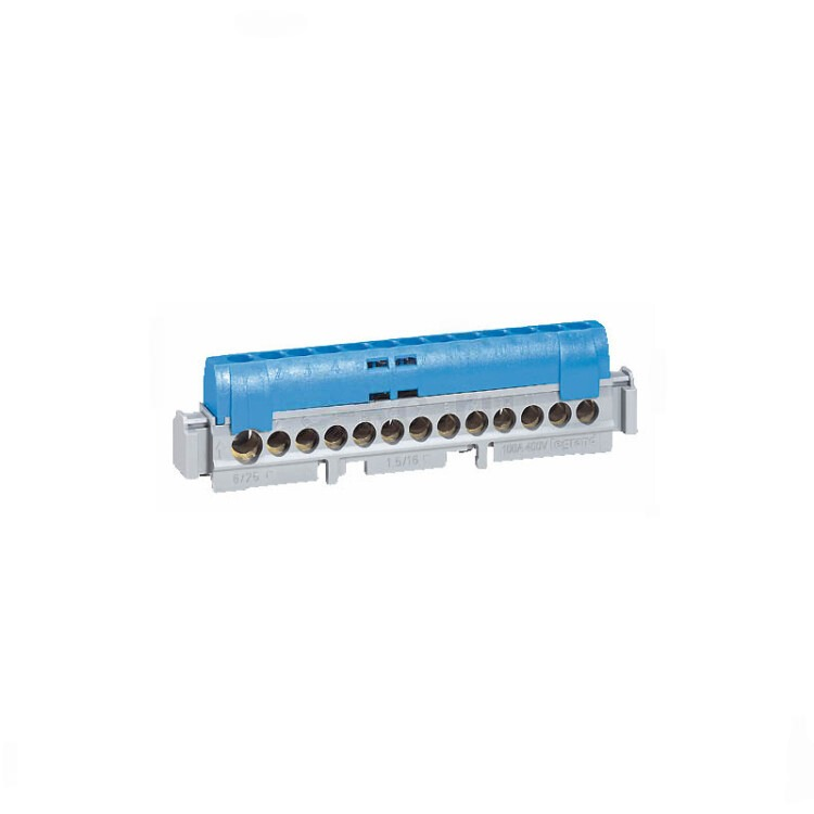 Клемма синяя Legrand 1х6-25+21х1.5-16мм.кв.
