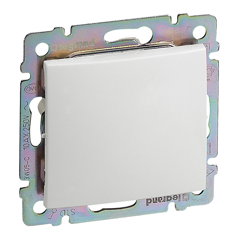 Переключатель Legrand DIY Valena 1-клавишный белый