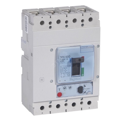 Выключатель автоматический Legrand четырехполюсный DPX 400A 36кА электронный расцепитель S1