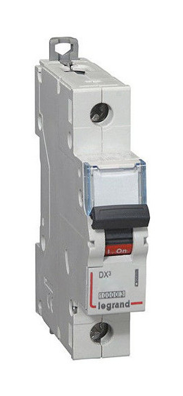 Выключатель автоматический однополюсный Legrand 3А C DX3 10kА/16kА