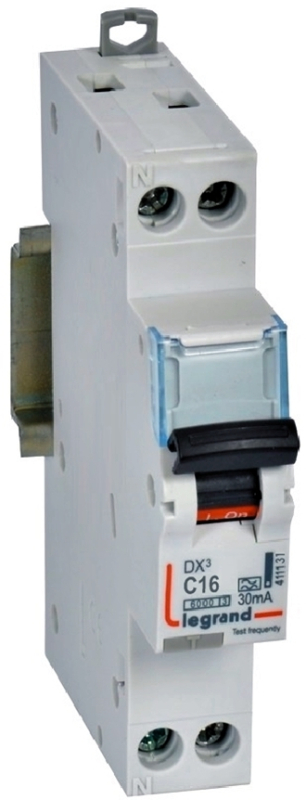 Дифавтомат Legrand DX3 1P+N 10А C 6 кА