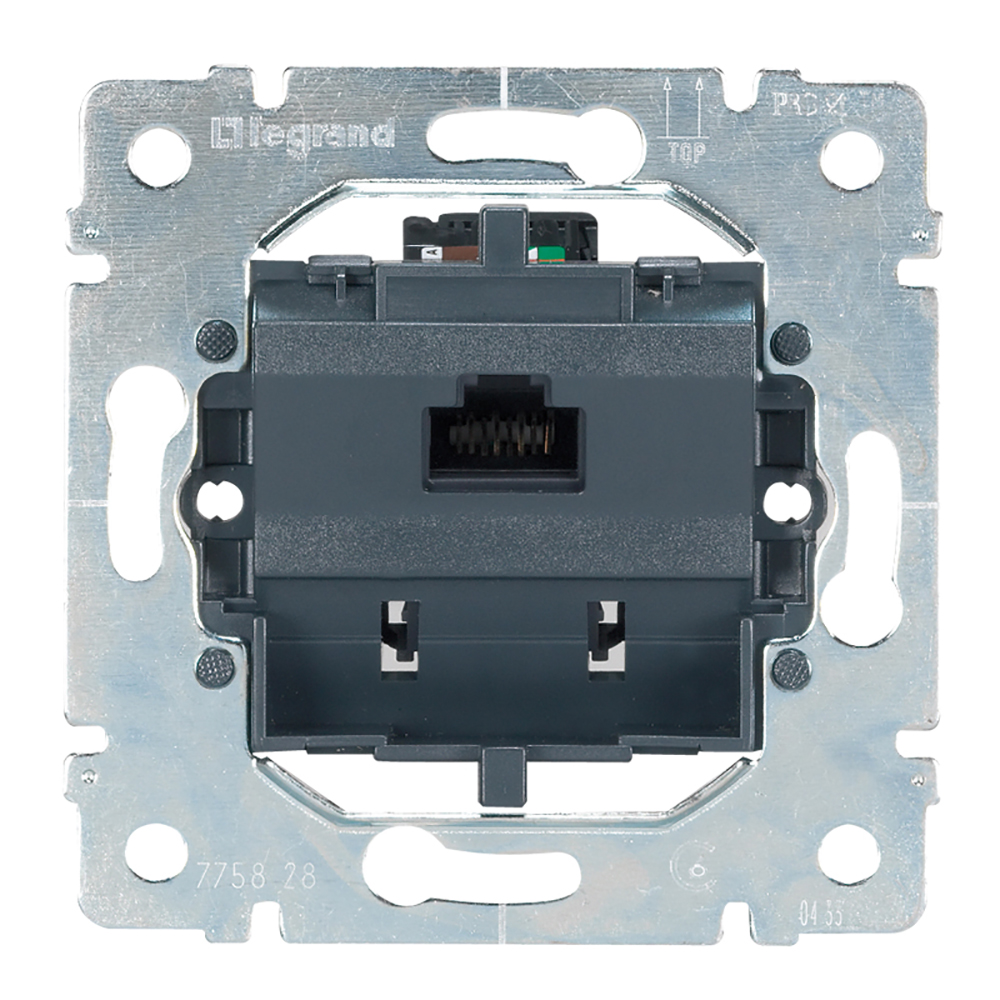 Розетка компьютерная Legrand Galea Life RJ45 категория 5е UTP винтовые клеммы 1 выход