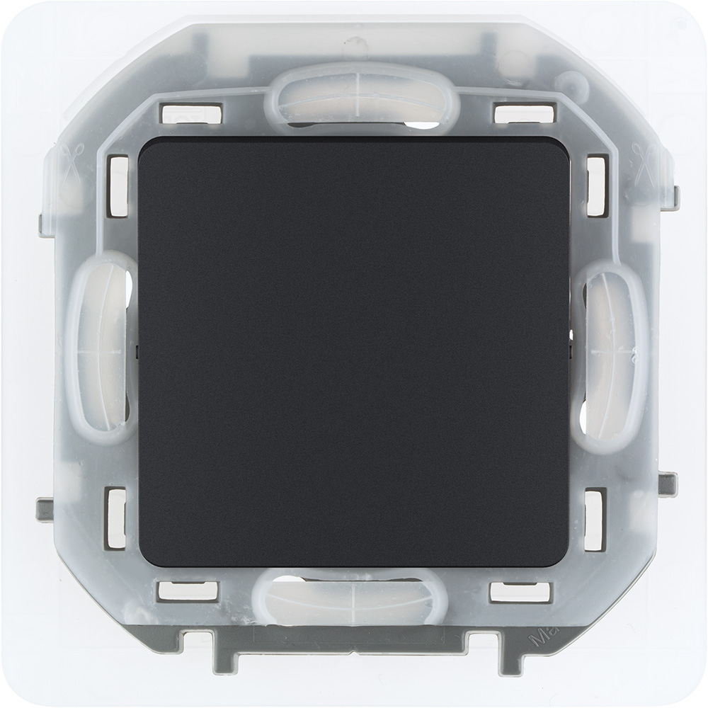 Переключатель одноклавишный Legrand INSPIRIA IP44 10 AX - 250 В антрацит