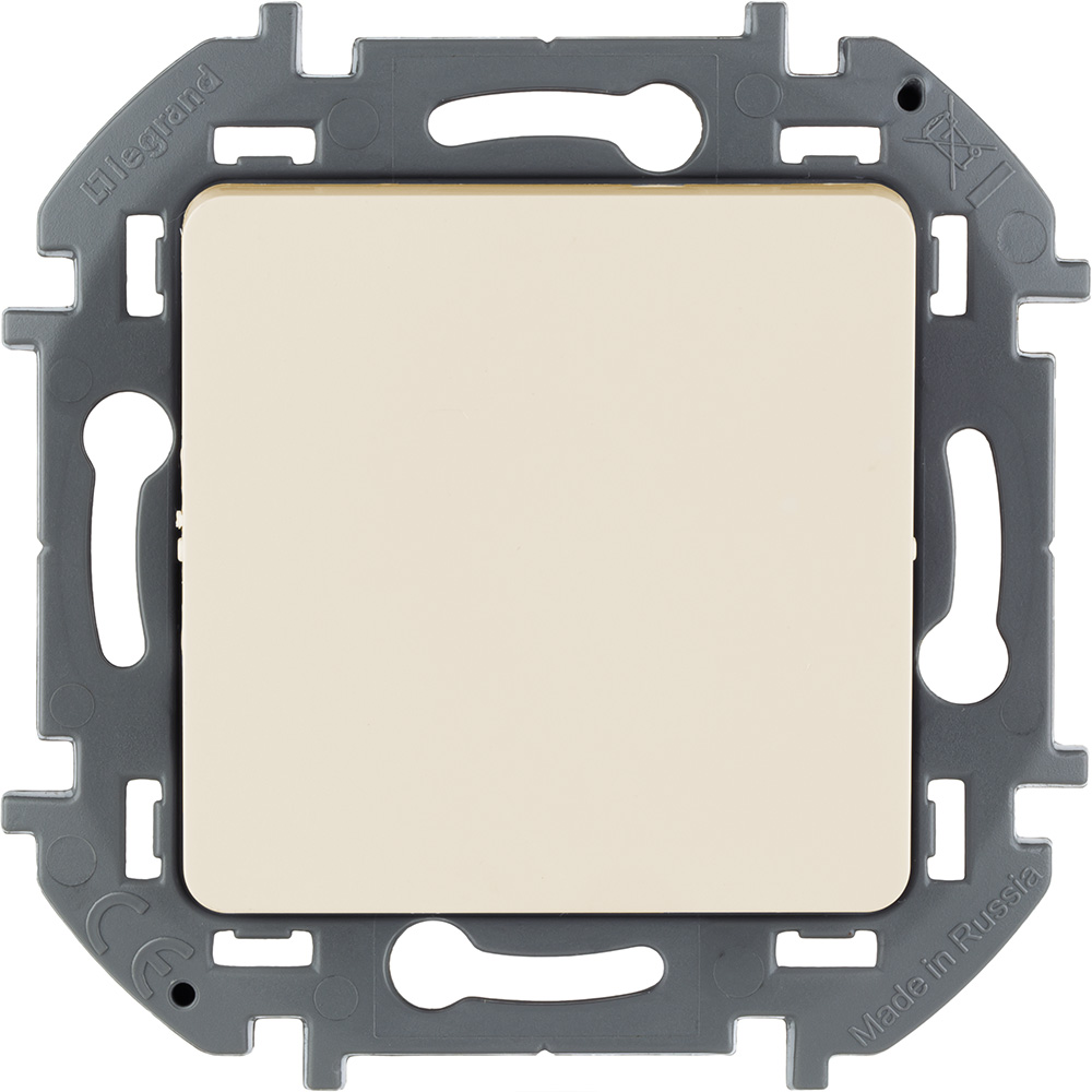 Переключатель одноклавишный промежуточный Legrand INSPIRIA IP20 10 AX 250 В~ слоновая кость купить с доставкой по РФ