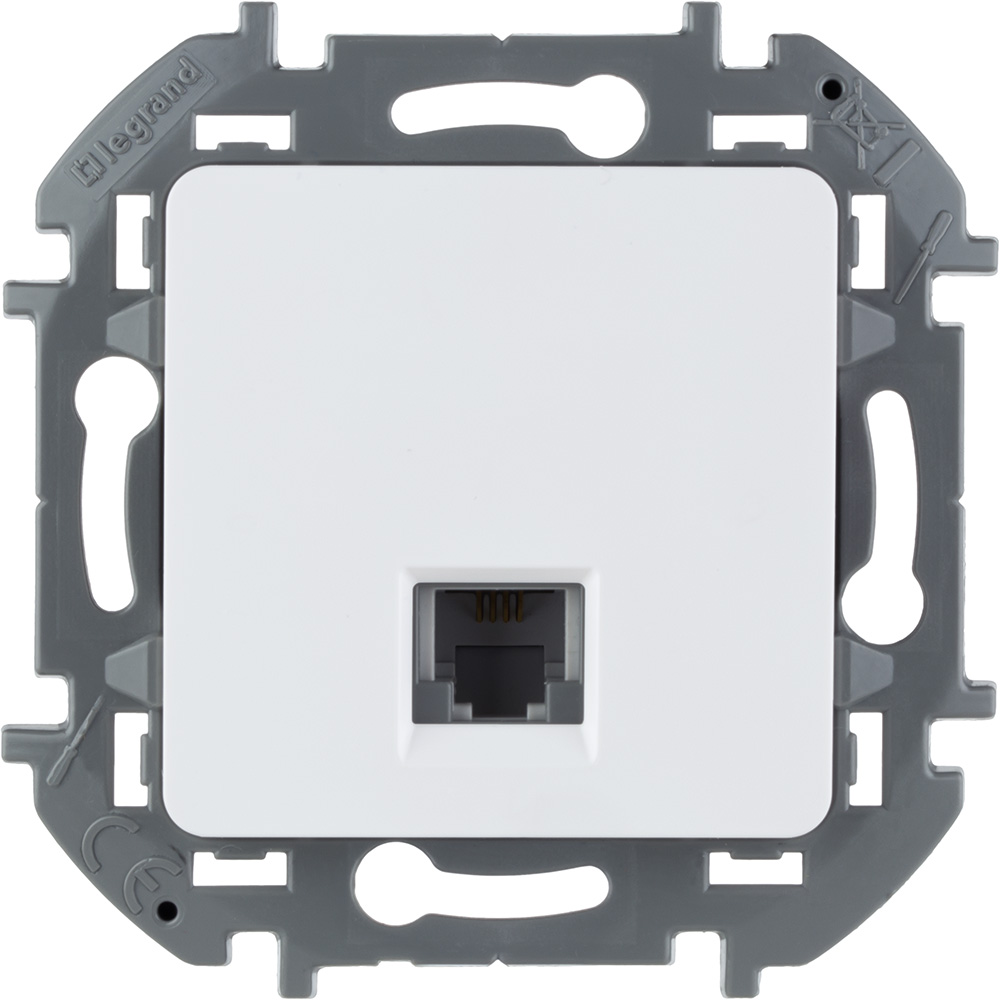 Телефонная розетка Legrand INSPIRIA RJ11 белый