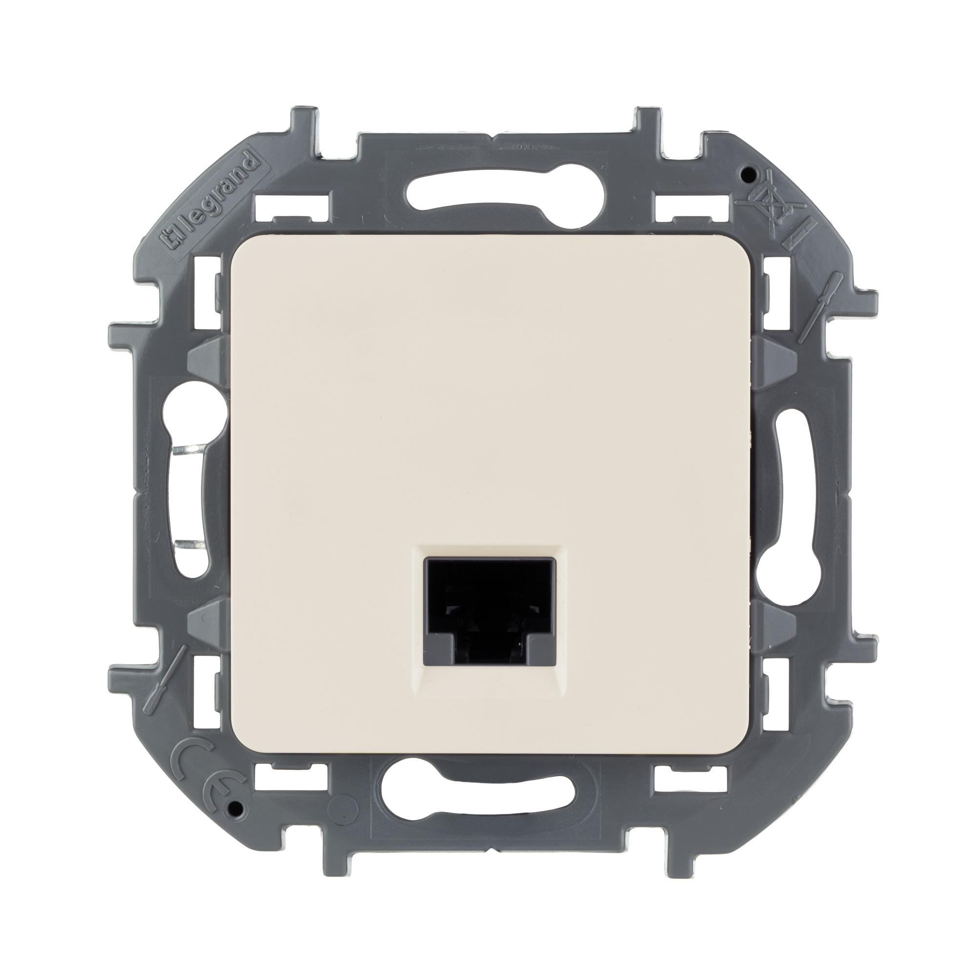 Розетка информационная RJ 45 Legrand INSPIRIA категория 5e UTP слоновая кость