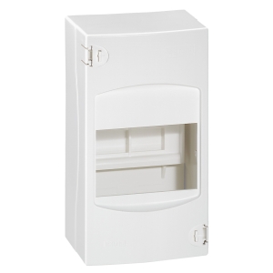 Щиток распределительный накладной 4-м Legrand Mini S 160х90х74 мм без двери IP30 белый купить с доставкой по РФ