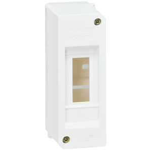 Щиток распределительный накладной 2-м Legrand Mini S 140х52х68 мм без двери IP30 белый