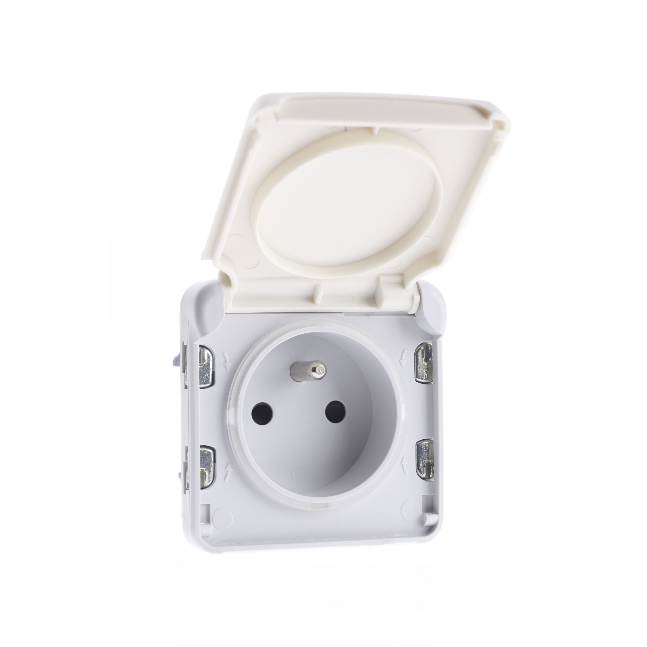 Розетка Legrand Plexo с/з с/ш IP55 в рамку белый