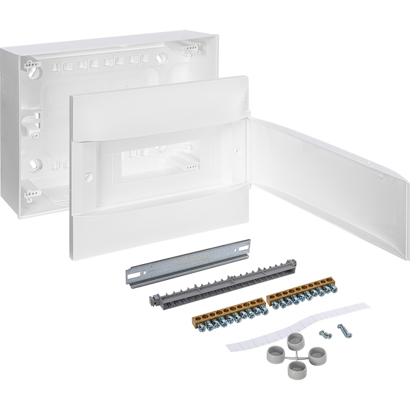 Пластиковый щиток Навесной Legrand Practibox S  ЩРн-П 1X12 заказать со складов по всей России