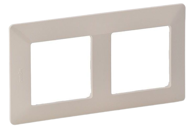 Рамка Legrand Valena Life 2 поста бежевая универсальная
