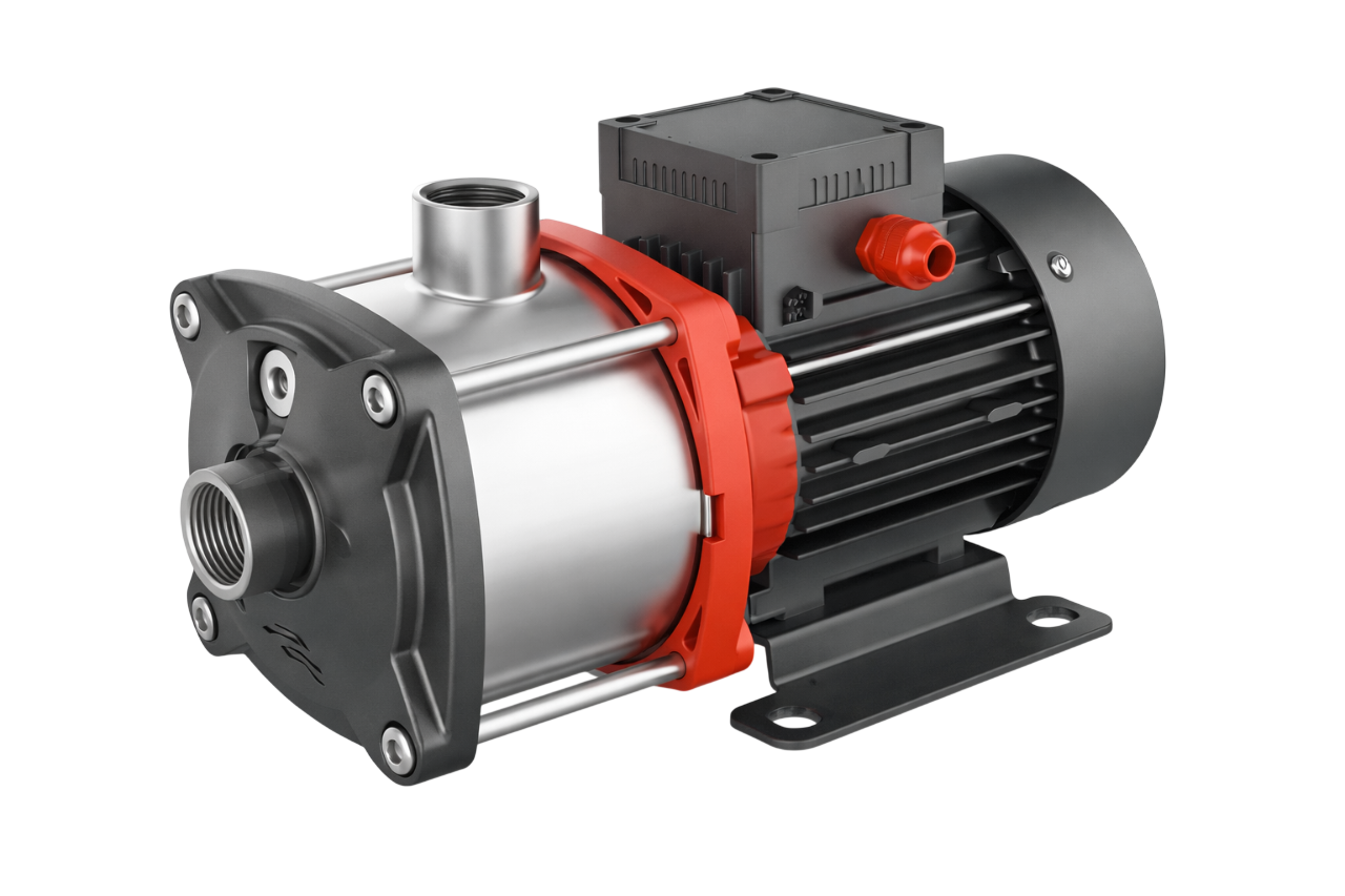 Насос многоступенчатый горизонтальный "LEO" EMH 12-3/1 купить с доставкой по РФ