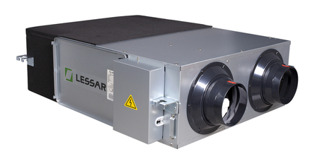 Вентиляционная установка с пластинчатым рекуператором Lessar LV-PACU-1000-P-AC-E50 купить с доставкой по РФ