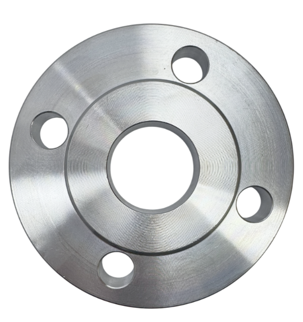 Фланец нержавеющий плоский Lotar 4" (DN100), 108мм, AISI304, PN16, LTR-FA100/4