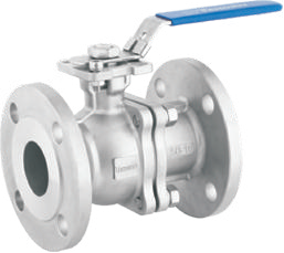 Кран шаровой Lotar нержавеющий фланцевый 2-pc, 1_1/4" (DN32), AISI304 (CF8), LTR-TG32/4 купить с доставкой по РФ