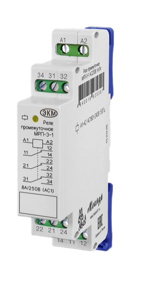 Реле промежуточное Меандр МРП-3-1 ACDС230В УХЛ4