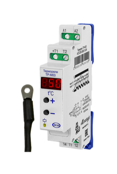 Тепловое реле Меандр ТР-М03 ACDC36-265В УХЛ4 с ТД-2