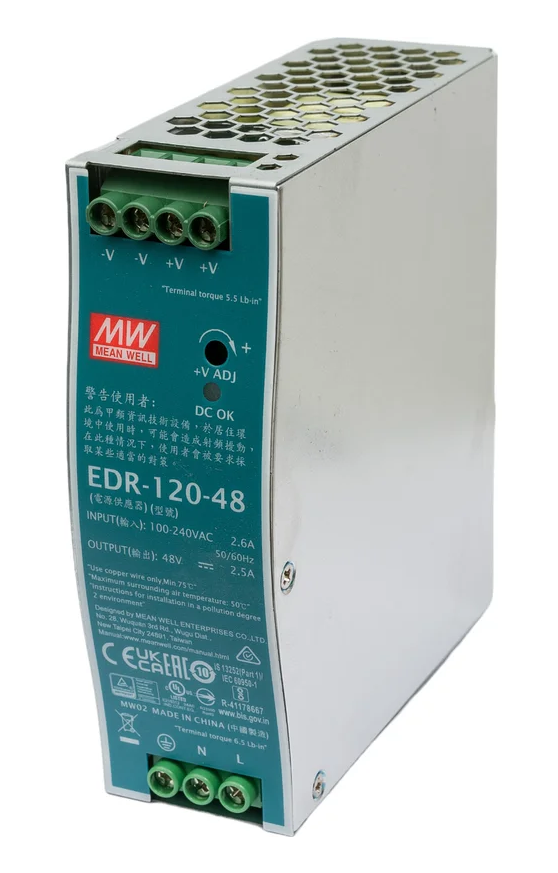 Блок питания MeanWell EDR-120-12