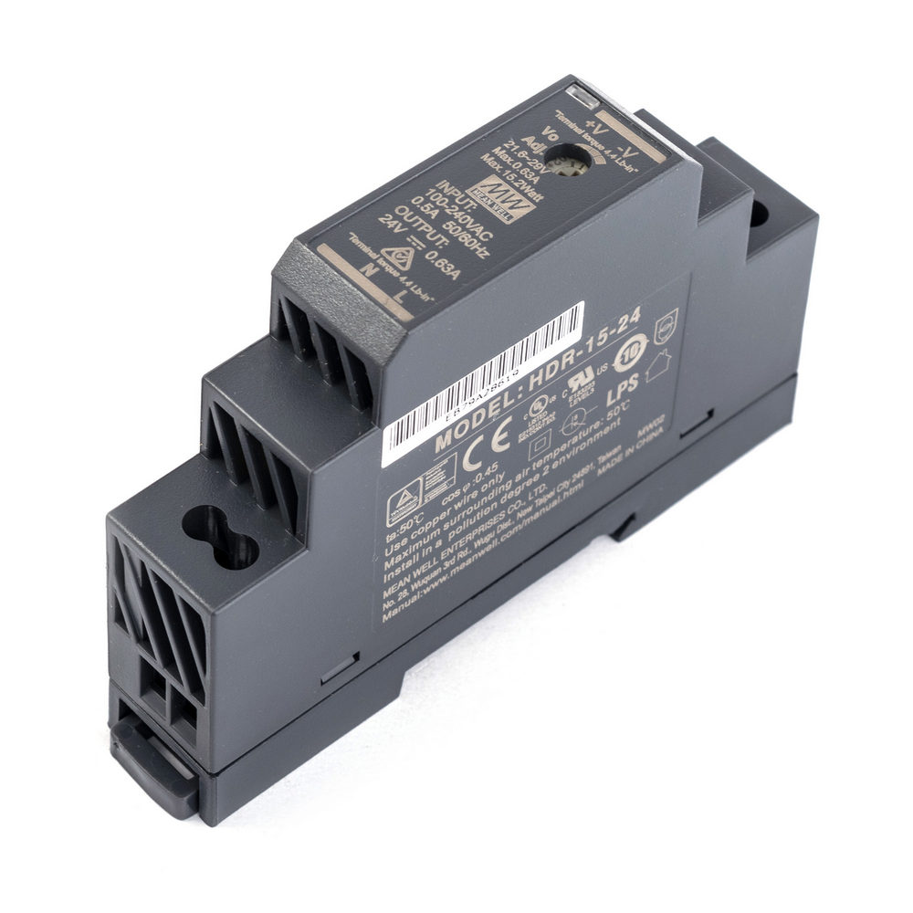 Блок питания MeanWell HDR-15-24 купить с доставкой по РФ