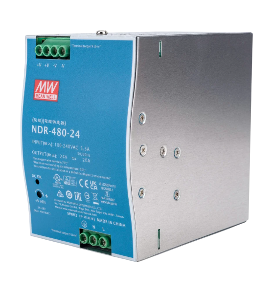 Блок питания MeanWell NDR-480-24 купить с доставкой по РФ