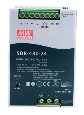 Блок питания MeanWell SDR-480-24