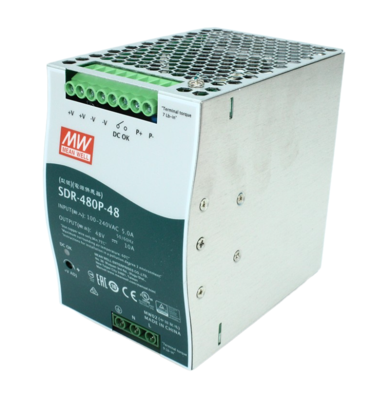 Блок питания MeanWell SDR-480P-48 купить с доставкой по РФ