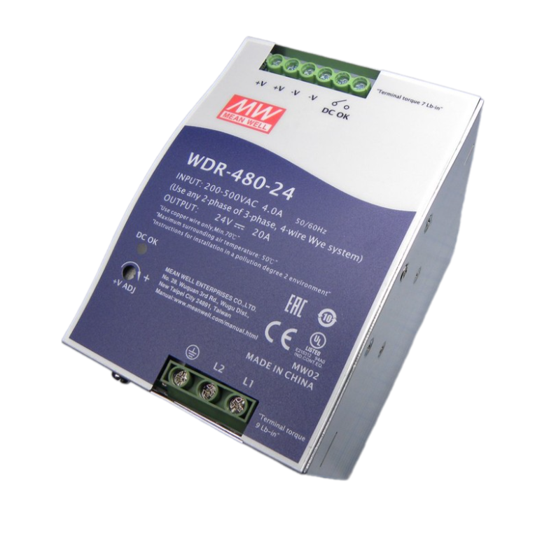 Блок питания MeanWell WDR-480-24