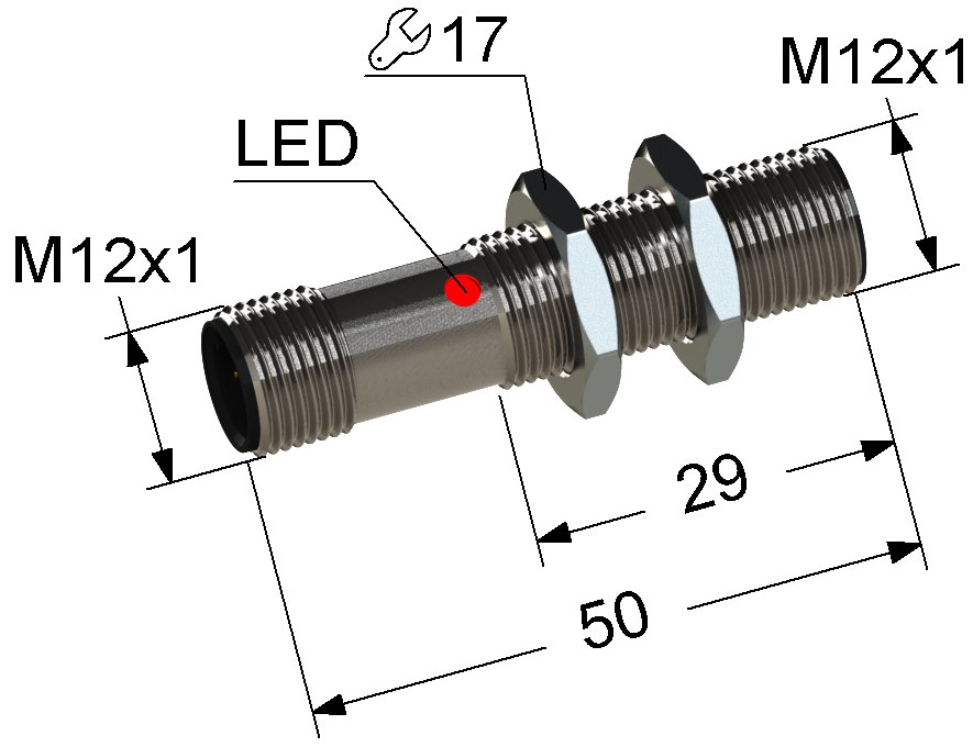 Датчики бесконтактные Мега-К PS2-12M50-4B11-C4 купить с доставкой по РФ