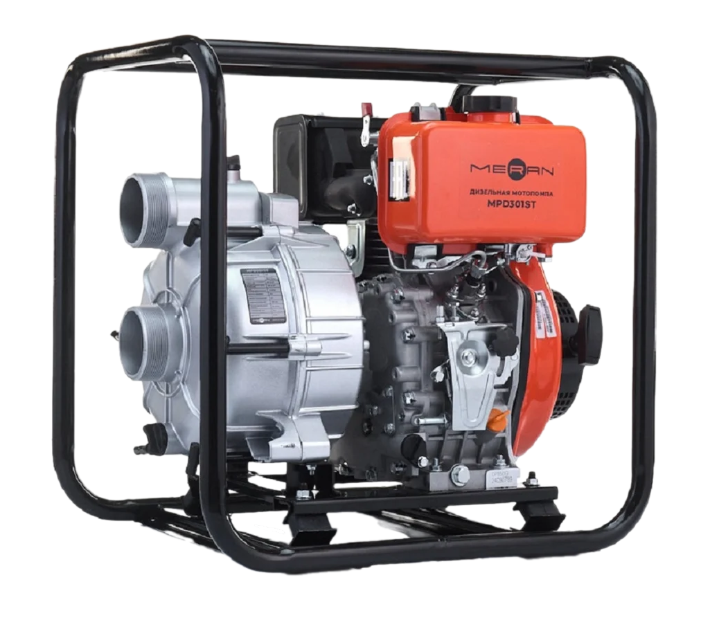 Дизельная мотопомпа MERAN MPD301ST купить с доставкой по РФ