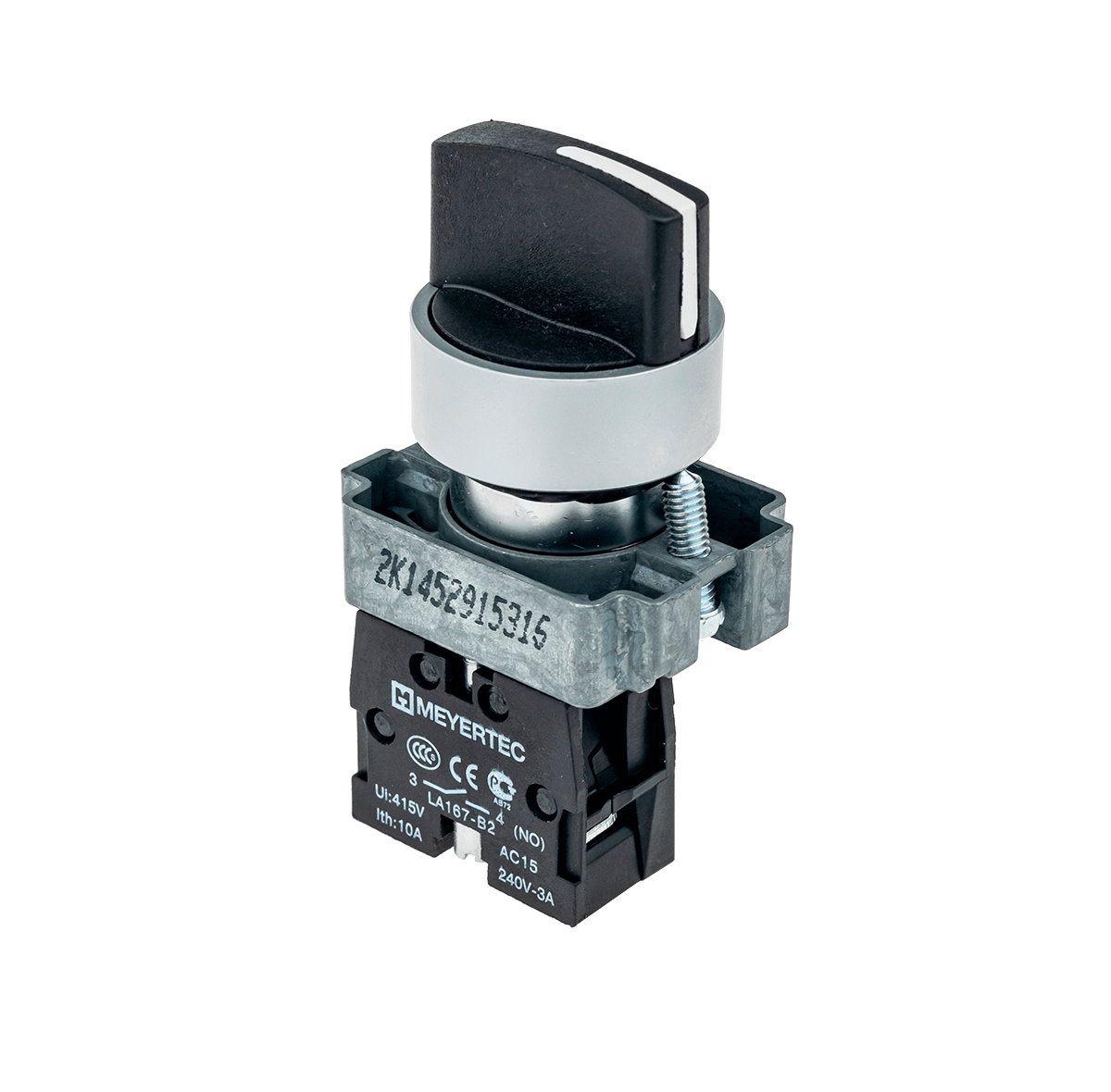 Переключатель Meyertec MTB2-BDZ112 на 2 положения с фиксацией