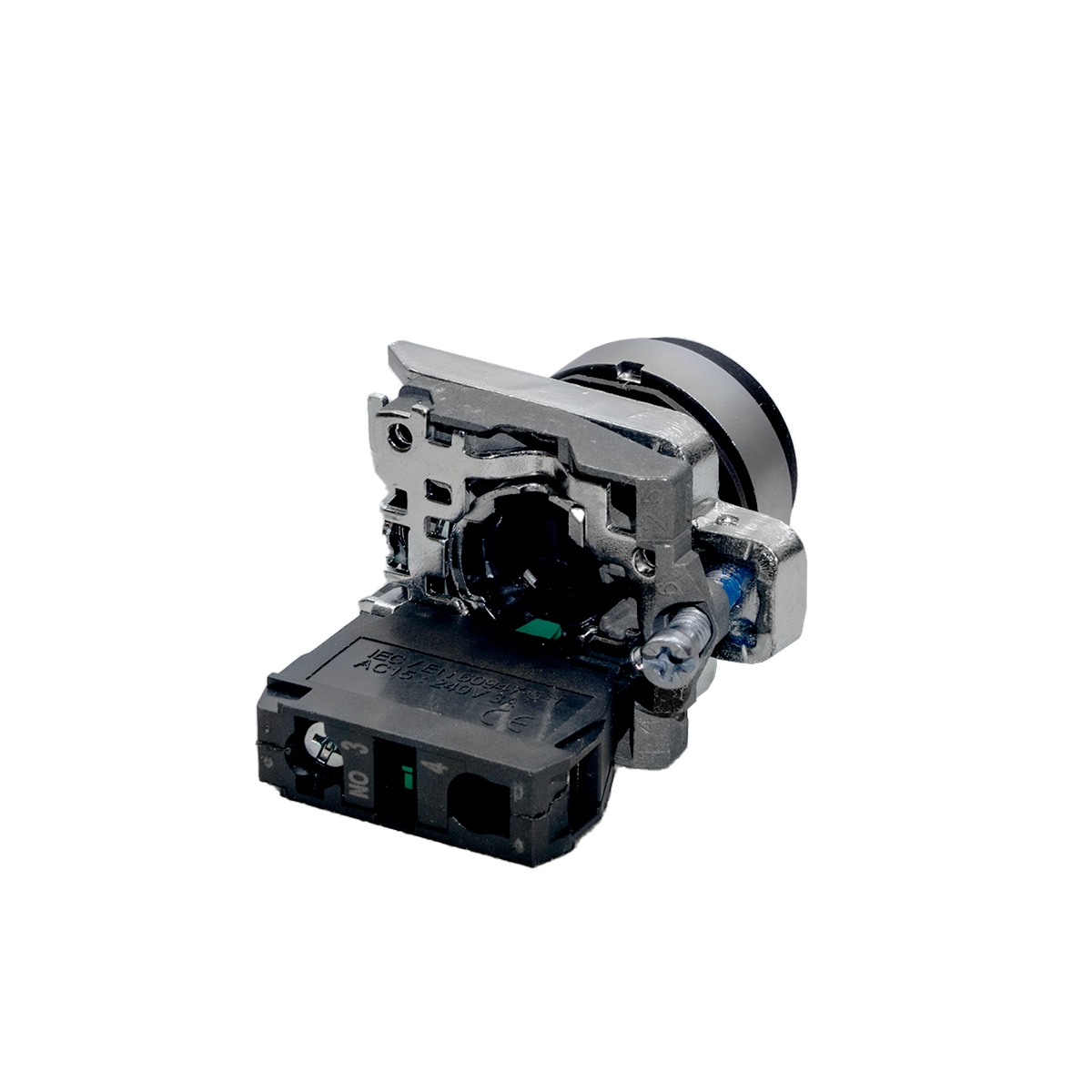 Кнопка выступающая черная Meyertec MTB4-BL21 заказать со складов по всей России