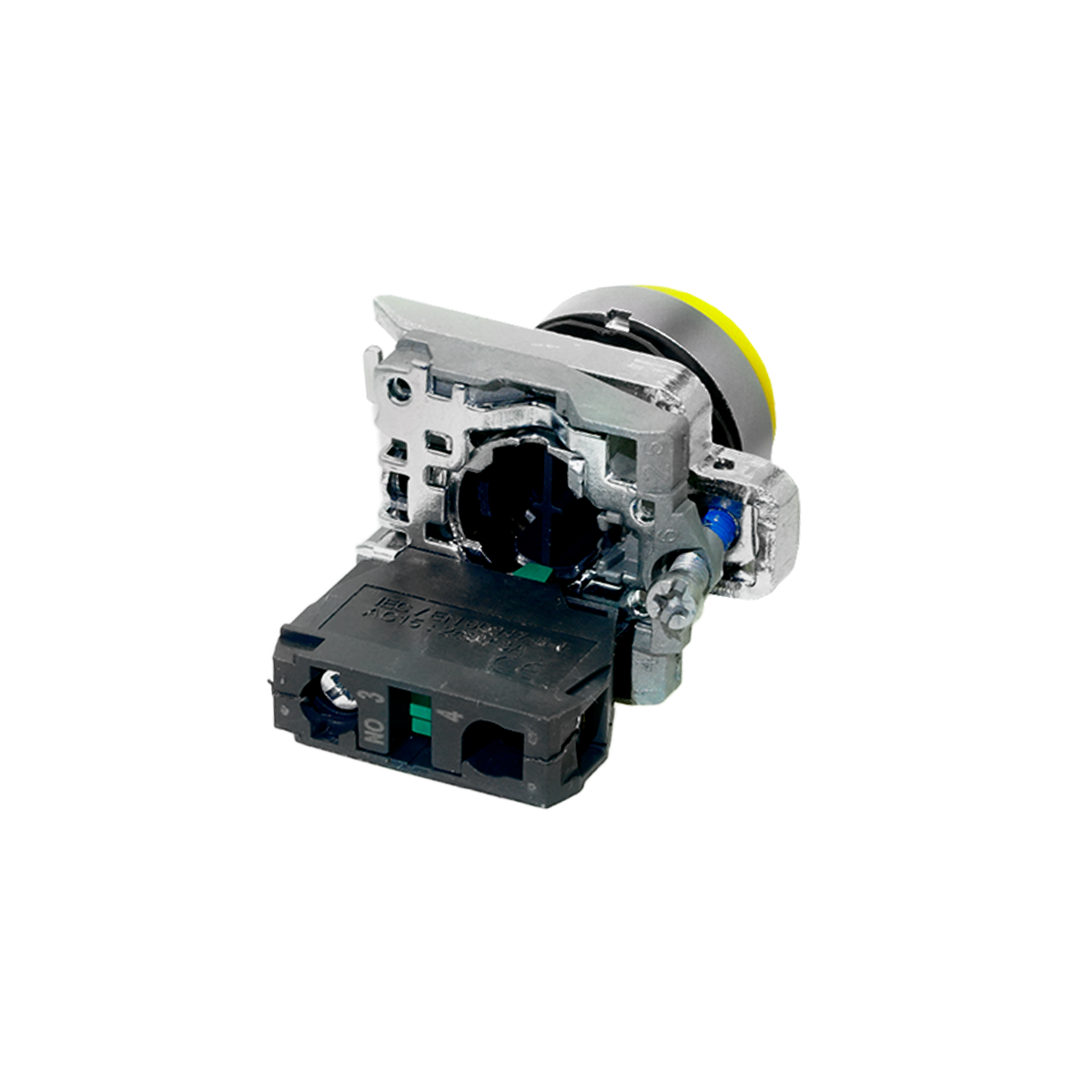 Кнопка выступающая желтая Meyertec MTB4-BL51 заказать со складов по всей России