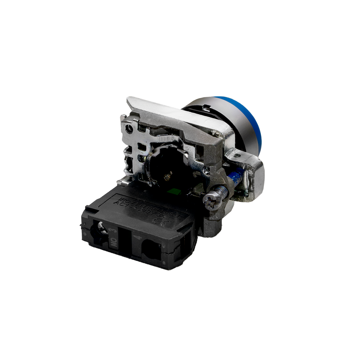 Кнопка выступающая синяя Meyertec MTB4-BL61 заказать со складов по всей России