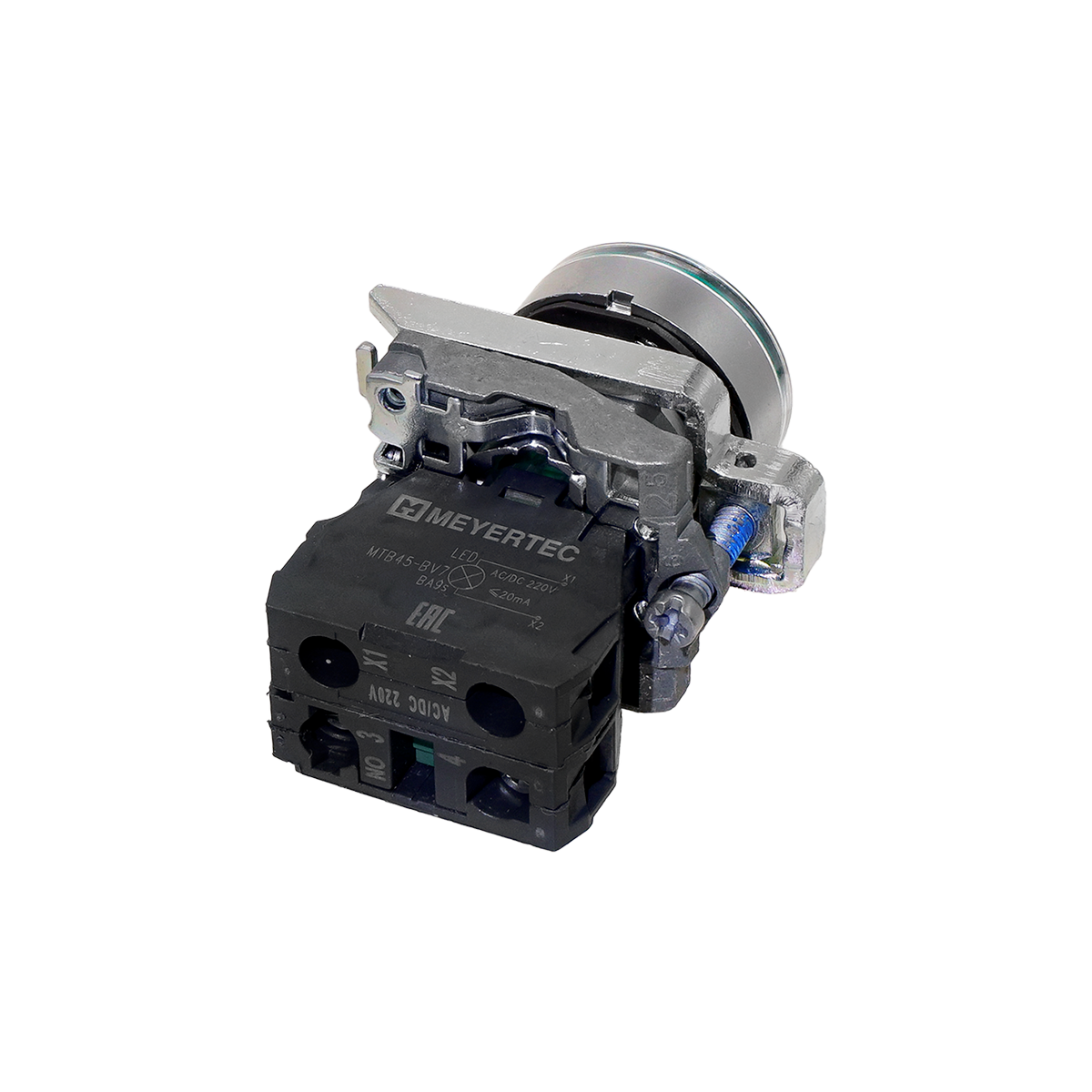 Кнопка зеленая с подсветкой Meyertec MTB4-BW33713 заказать со складов по всей России