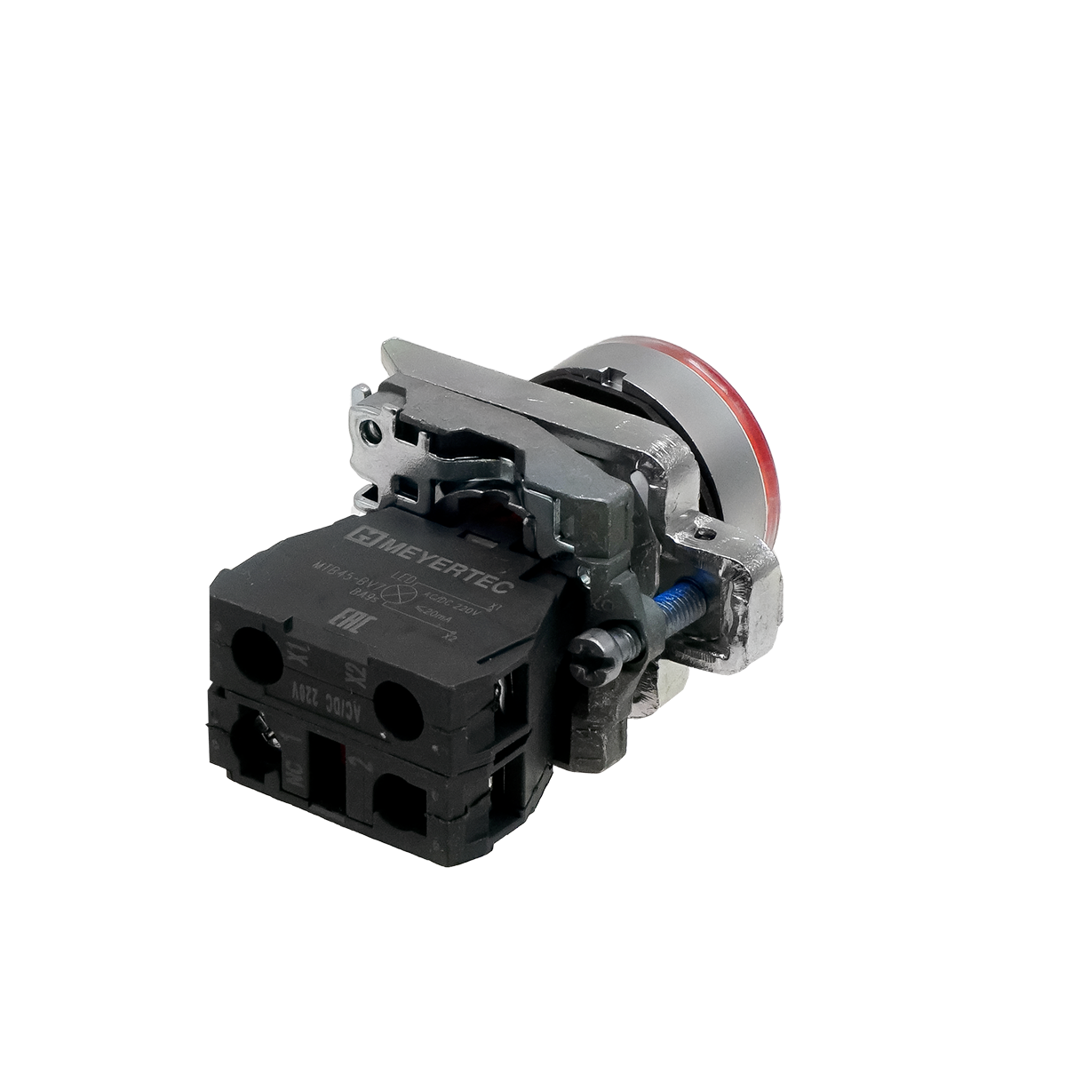 Кнопка красная с подсветкой Meyertec MTB4-BW34723 заказать со складов по всей России
