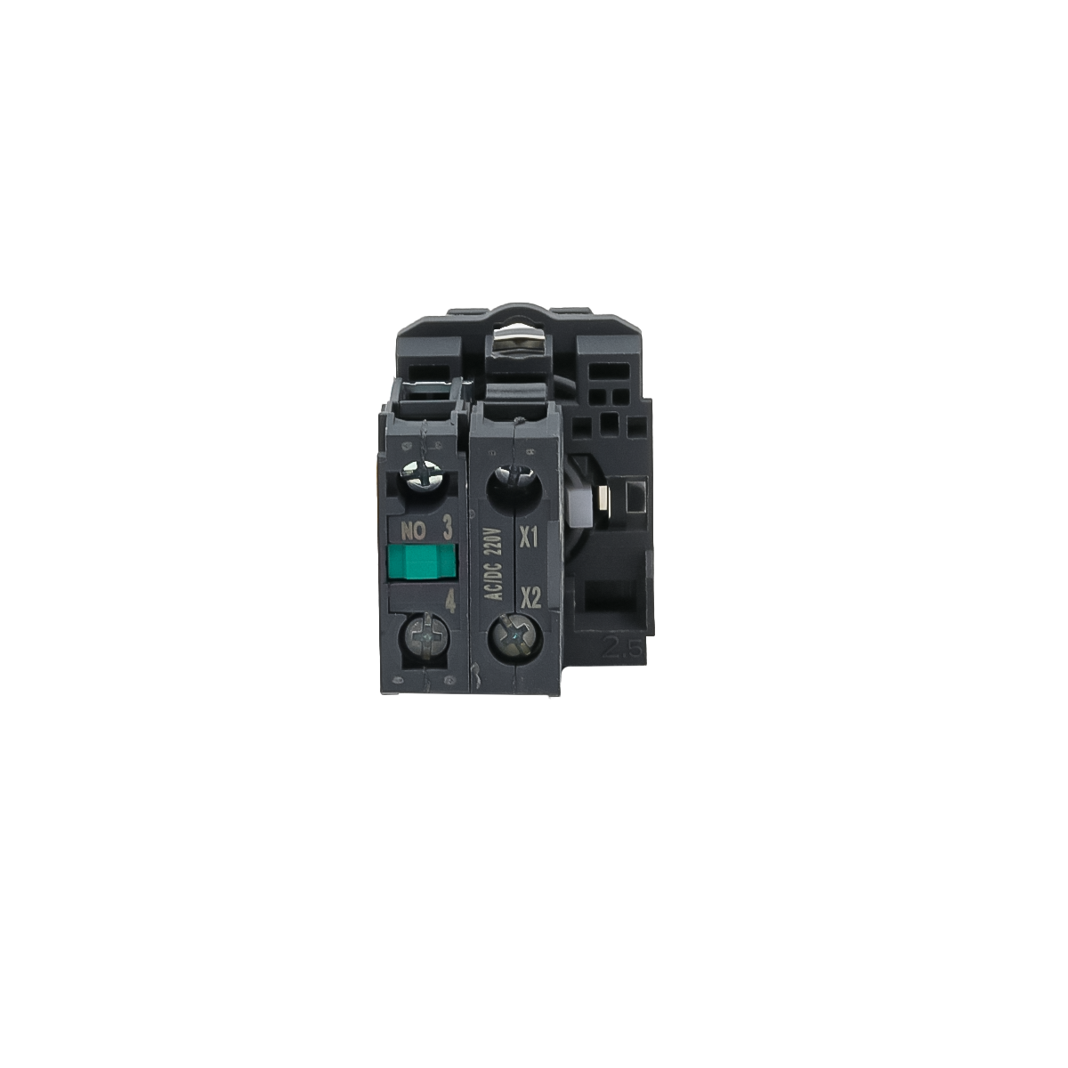 Переключатель Meyertec MTB5-AK21713 на 2 положения с фиксацией и подсветкой белый заказать со складов по всей России