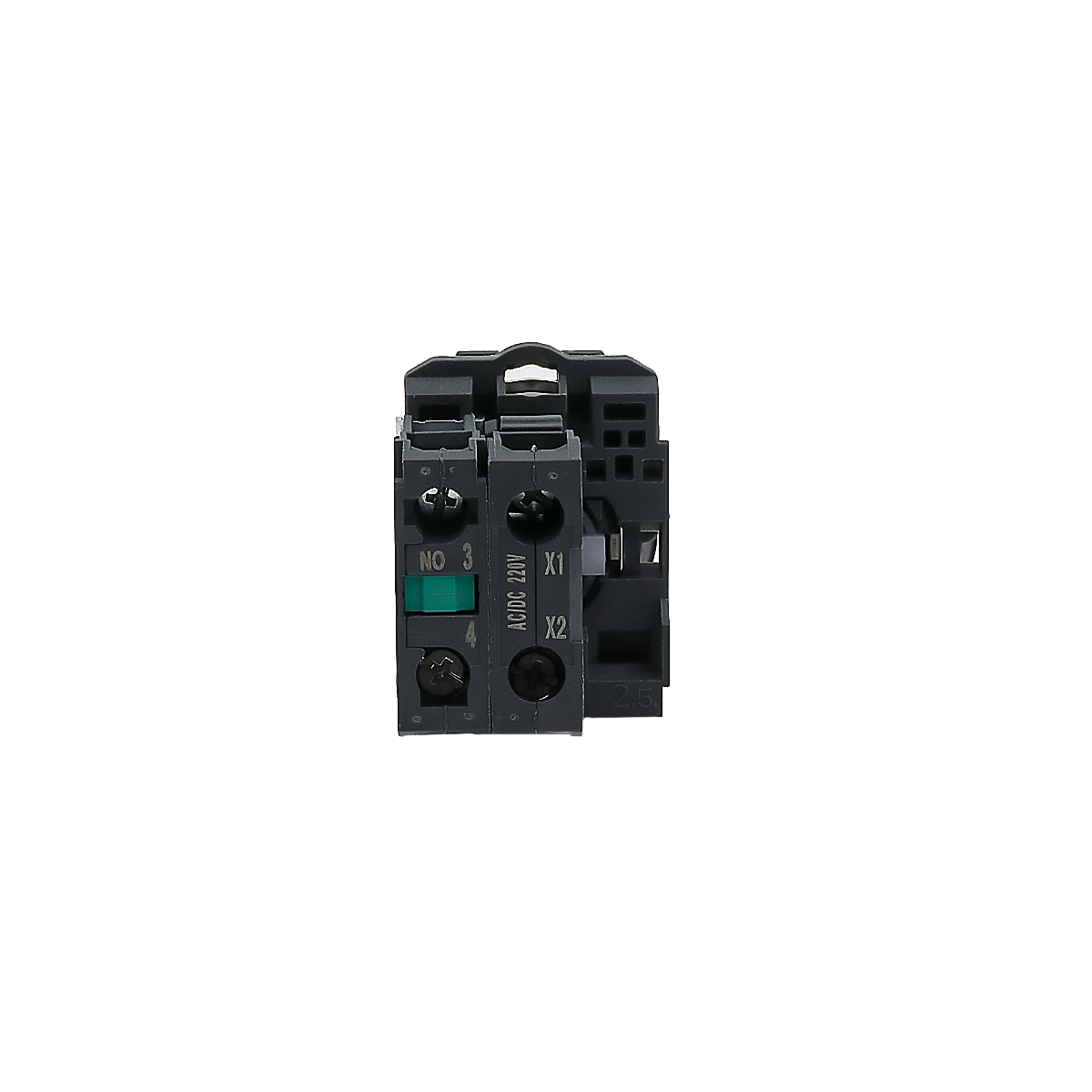 Переключатель Meyertec MTB5-AK23713 на 2 положения с фиксацией и подсветкой зеленый заказать со складов по всей России
