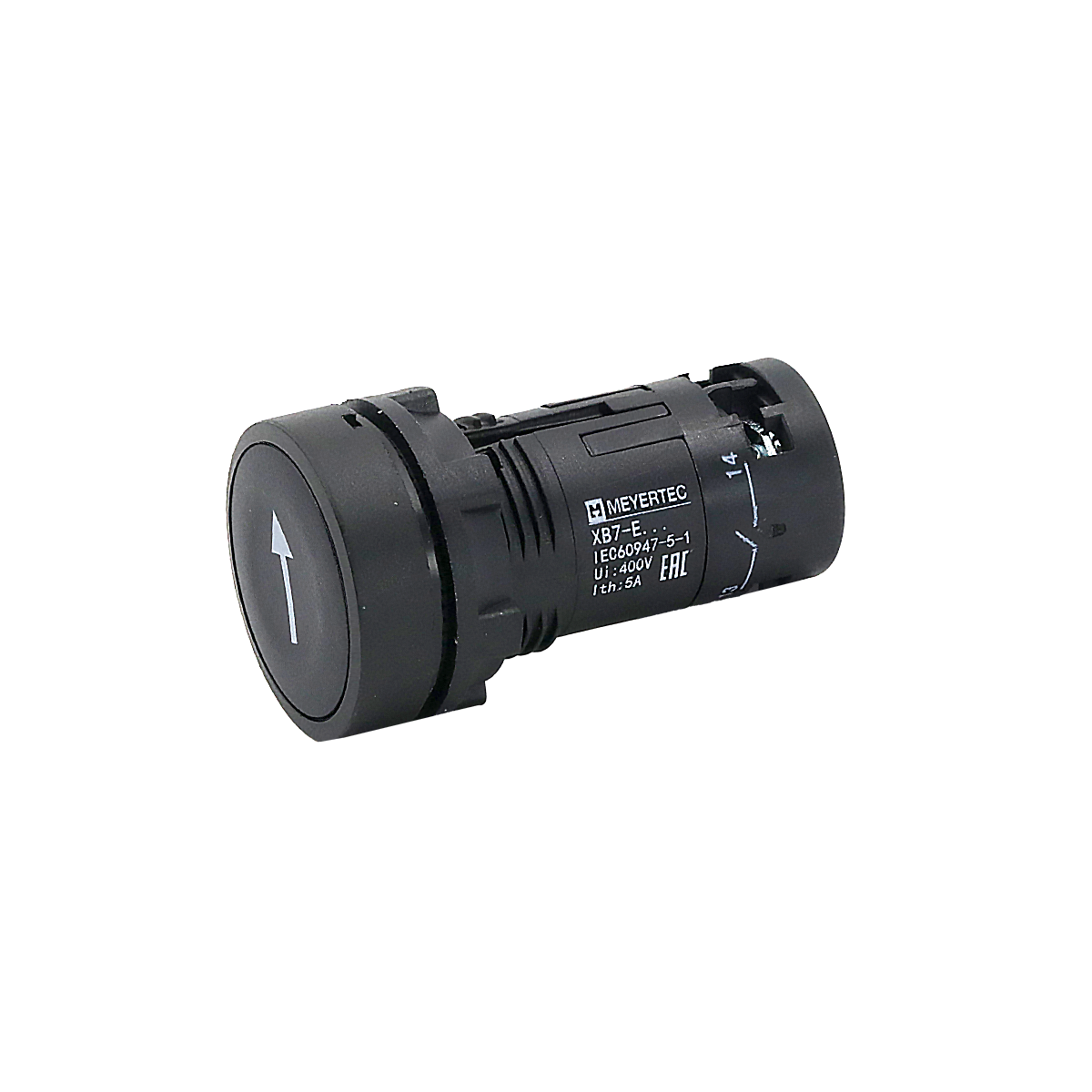 Кнопка плоская черная Meyertec MTB7-EA21861 маркировка "START" заказать со складов по всей России