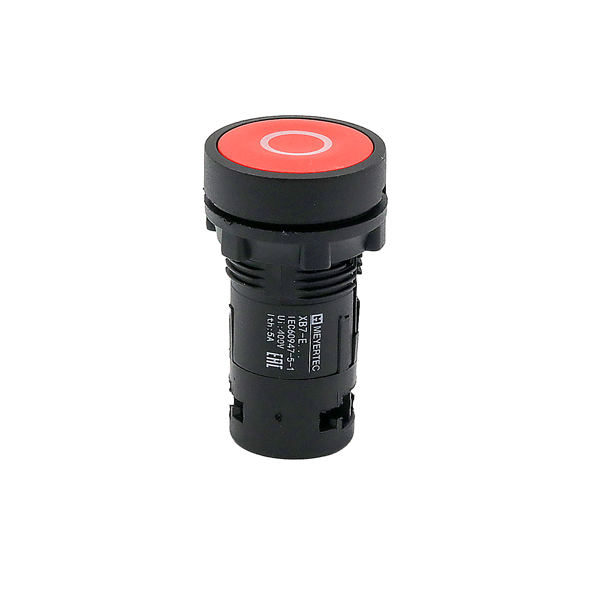Кнопка плоская красная Meyertec MTB7-EA41582 маркировка "O" купить с доставкой по РФ
