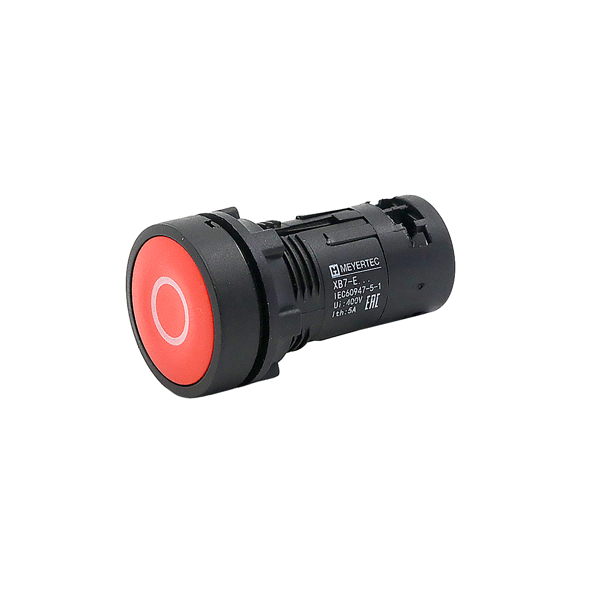 Кнопка плоская красная Meyertec MTB7-EA41582 маркировка "O" заказать со складов по всей России