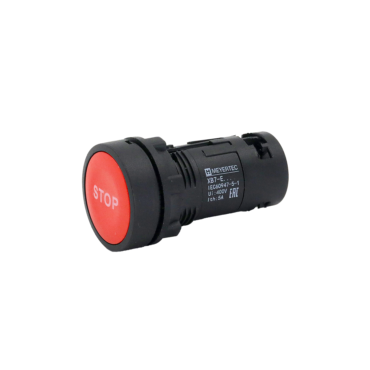 Кнопка плоская красная Meyertec MTB7-EA41622 маркировка "STOP" заказать со складов по всей России