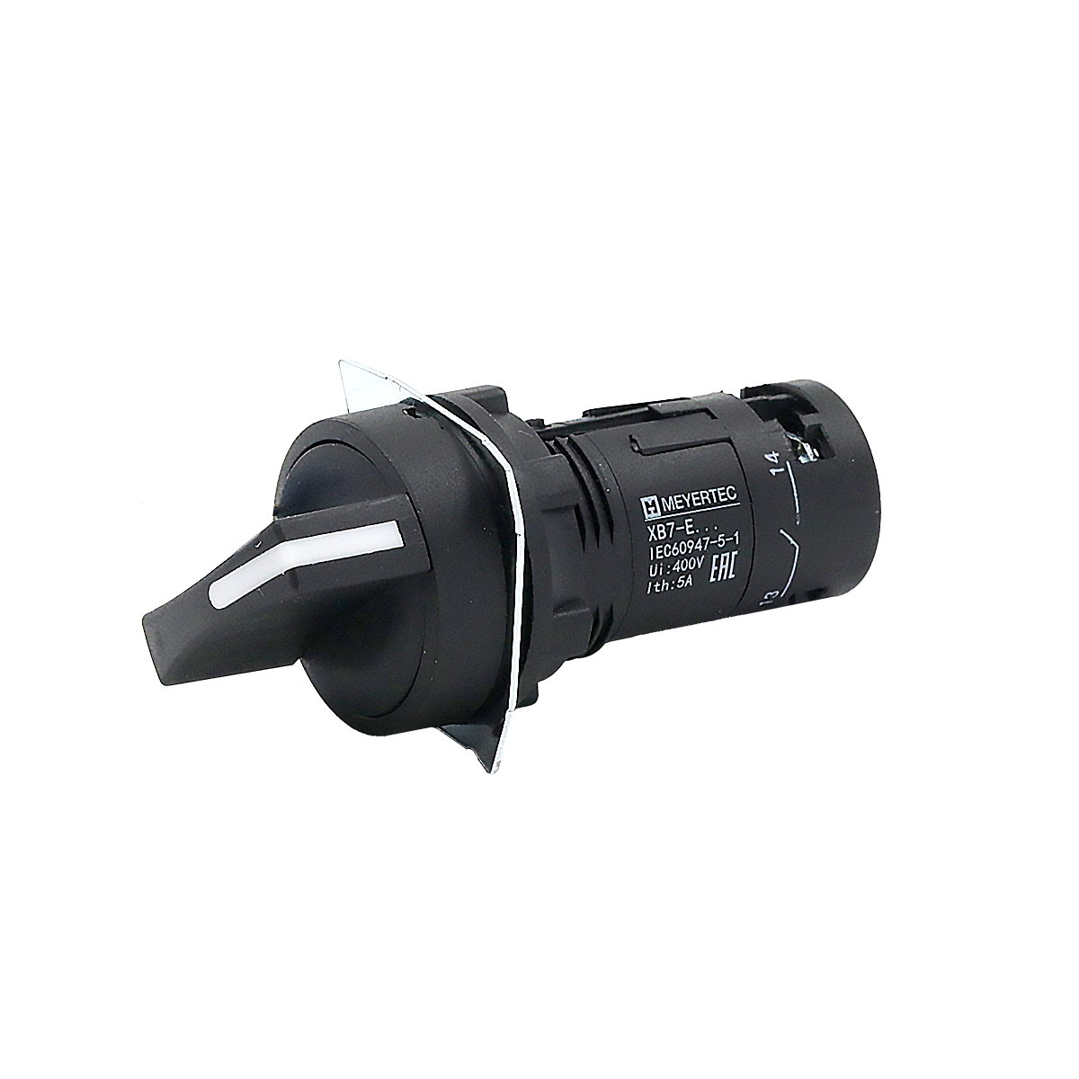Переключатель Meyertec MTB7-ED25 на 2 положения с фиксацией короткая ручка заказать со складов по всей России